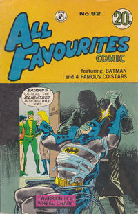 Cover Thumbnail for All Favourites Comic (K. G. Murray, 1960 series) #92