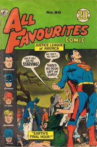 Cover Thumbnail for All Favourites Comic (K. G. Murray, 1960 series) #90