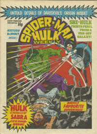 Cover Thumbnail for Spider-Man and Hulk Weekly (Marvel UK, 1980 series) #414