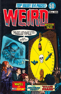 Cover Thumbnail for Weird Mystery Tales (K. G. Murray, 1972 series) #35