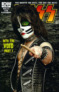 Cover Thumbnail for Kiss (IDW, 2012 series) #7 [Cover RI - Photo (Eric Singer)]