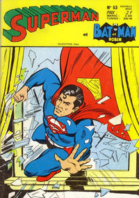 Cover Thumbnail for Superman et Batman et Robin (Sage - Sagédition, 1969 series) #53
