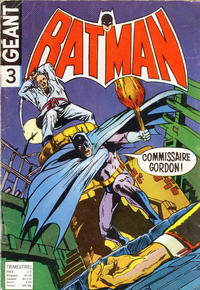 Cover Thumbnail for Batman Géant (Sage - Sagédition, 1972 series) #3