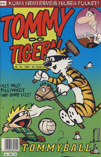 Cover for Tommy og Tigern (Bladkompaniet / Schibsted, 1989 series) #10/1997