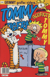 Cover Thumbnail for Tommy og Tigern (Bladkompaniet / Schibsted, 1989 series) #11/1997