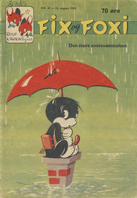 Cover Thumbnail for Fix og Foxi (Oddvar Larsen; Odvar Lamer, 1958 series) #33/1959