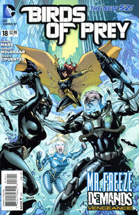 Cover for Birds of Prey (DC, 2011 series) #18