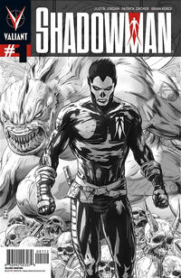 Cover for Shadowman (Valiant Entertainment, 2012 series) #1 [Second Printing]
