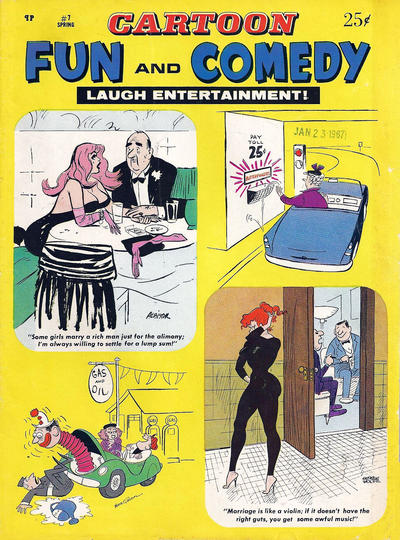 Cover for Cartoon Fun and Comedy (Marvel, 1966 series) #7
