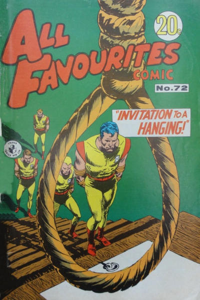 Cover for All Favourites Comic (K. G. Murray, 1960 series) #72