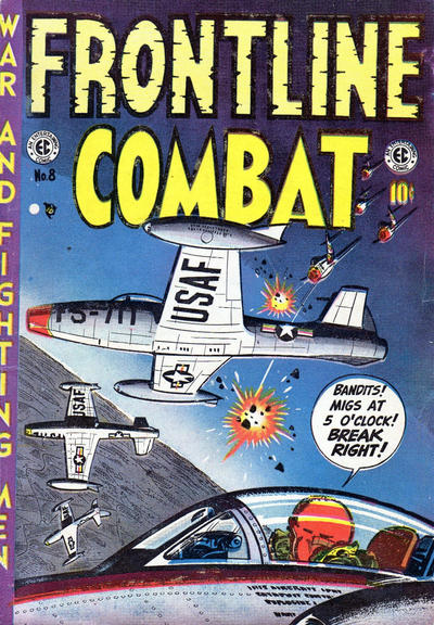 Cover for Frontline Combat (Superior, 1951 series) #8