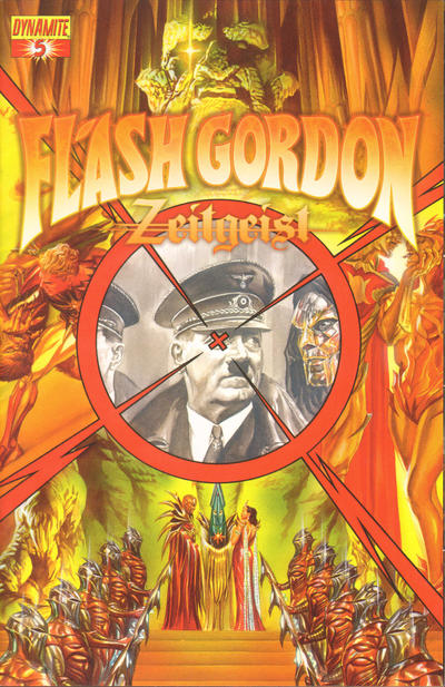 Cover for Flash Gordon: Zeitgeist (Dynamite Entertainment, 2011 series) #5 [Cover A (75%) Alex Ross]