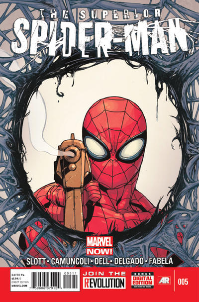 Cover for Superior Spider-Man (Marvel, 2013 series) #5 [Direct Edition]