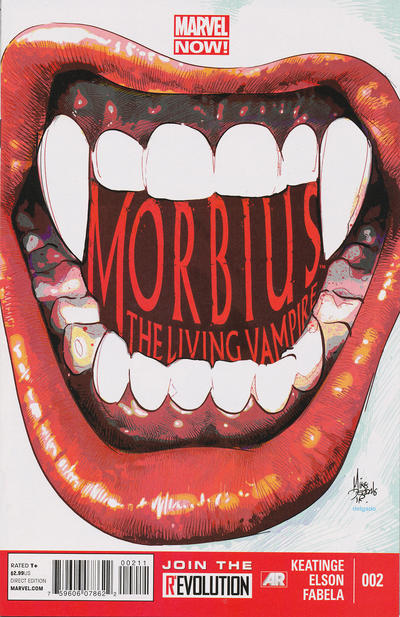 Cover for Morbius: The Living Vampire (Marvel, 2013 series) #2