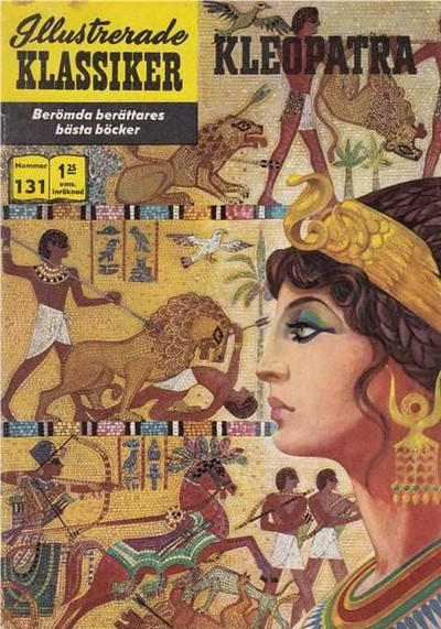 Cover for Illustrerade klassiker (Illustrerade klassiker, 1956 series) #131 - Kleopatra