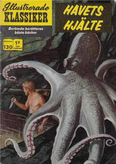 Cover for Illustrerade klassiker (Illustrerade klassiker, 1956 series) #130 - Havets hjälte
