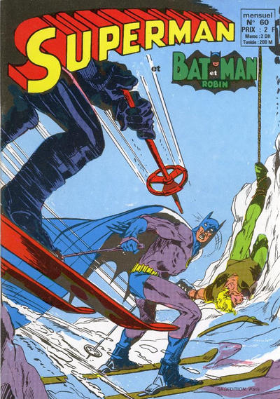 Cover for Superman et Batman et Robin (Sage - Sagédition, 1969 series) #60