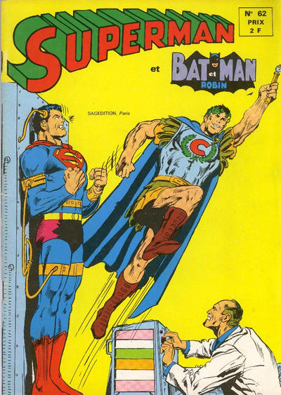 Cover for Superman et Batman et Robin (Sage - Sagédition, 1969 series) #62