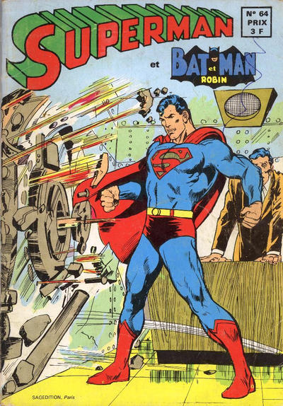 Cover for Superman et Batman et Robin (Sage - Sagédition, 1969 series) #64