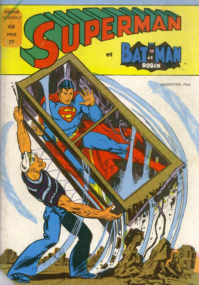 Cover for Superman et Batman et Robin (Sage - Sagédition, 1969 series) #68