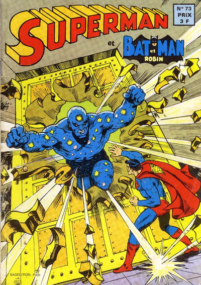 Cover for Superman et Batman et Robin (Sage - Sagédition, 1969 series) #73
