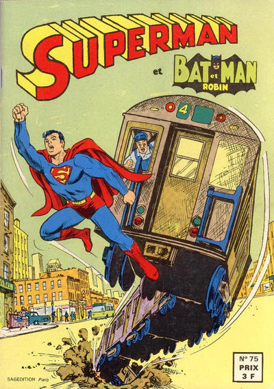 Cover for Superman et Batman et Robin (Sage - Sagédition, 1969 series) #75