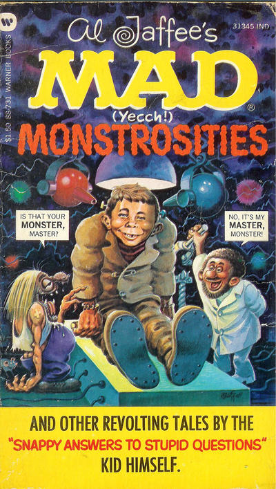 Cover for Al Jaffee's Mad (Yecch!) Monstrosities (Warner Books, 1974 series) #31345