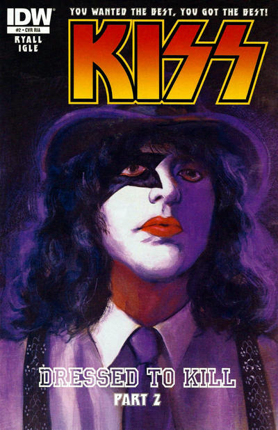 Cover for Kiss (IDW, 2012 series) #2 [Cover RI-A by Michael Gaydos]