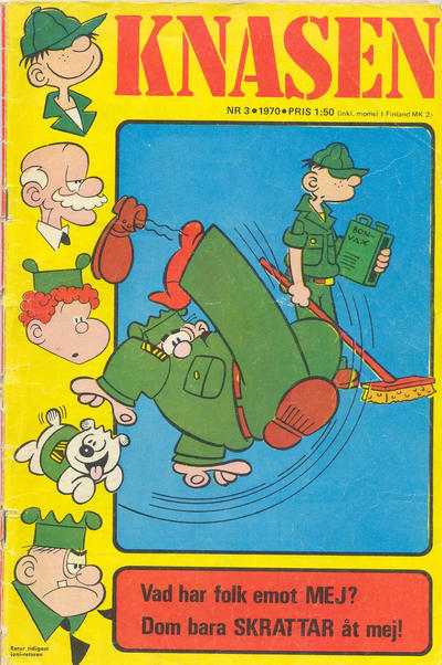 Cover for Knasen (Semic, 1970 series) #3/1970