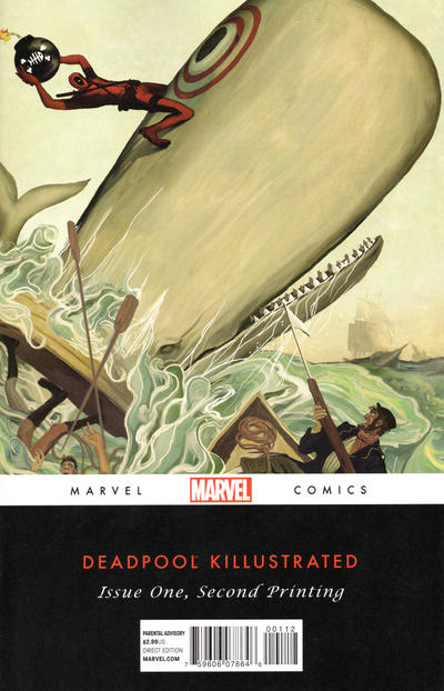 Cover for Deadpool Killustrated (Marvel, 2013 series) #1 [2nd Printing]