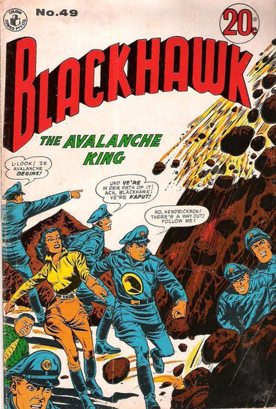 Cover for Blackhawk (K. G. Murray, 1959 series) #49