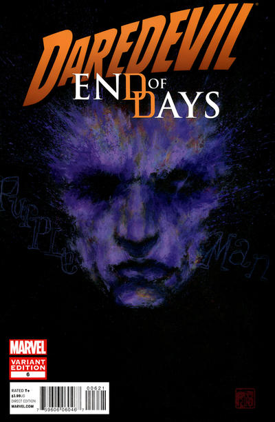 Cover for Daredevil: End of Days (Marvel, 2012 series) #6 [David Mack]