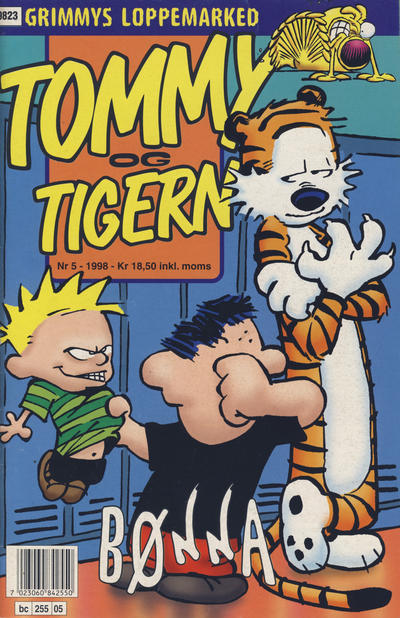 Cover for Tommy og Tigern (Bladkompaniet / Schibsted, 1989 series) #5/1998
