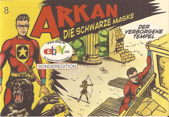 Cover for Arkan (Norbert Hethke Verlag, 2003 series) #2 [ebay - Edition]