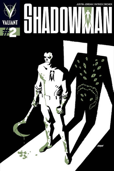 Cover for Shadowman (Valiant Entertainment, 2012 series) #2 [Cover B - Dave Johnson]