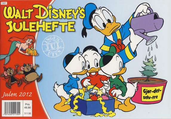 Cover for Walt Disney's julehefte (Hjemmet / Egmont, 2002 series) #2012 [Bokhandelutgave]