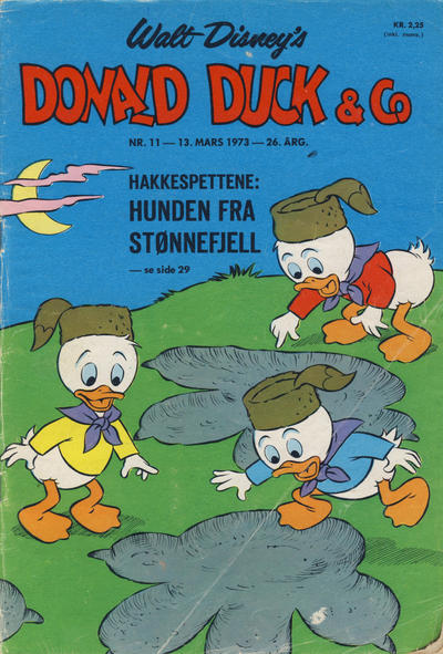 Cover for Donald Duck & Co (Hjemmet / Egmont, 1948 series) #11/1973