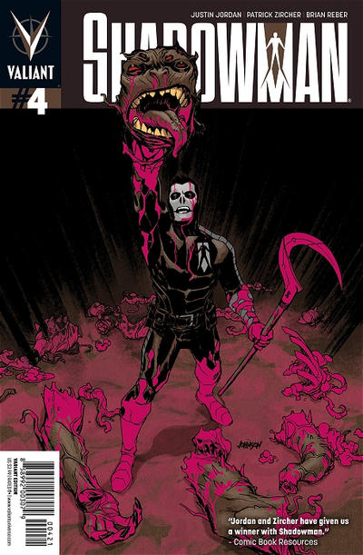 Cover for Shadowman (Valiant Entertainment, 2012 series) #4 [Cover B - Dave Johnson]