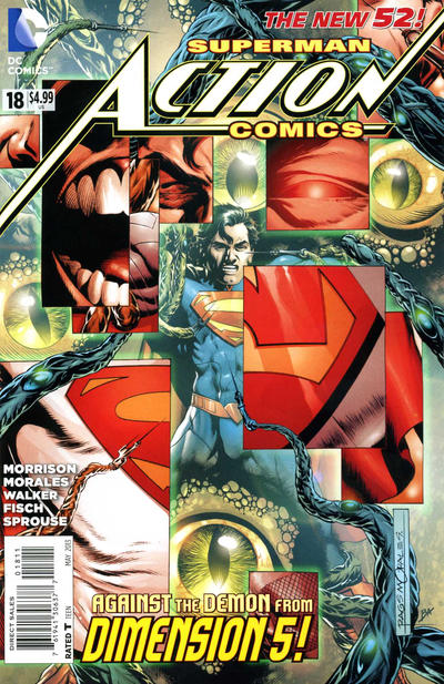 Cover for Action Comics (DC, 2011 series) #18
