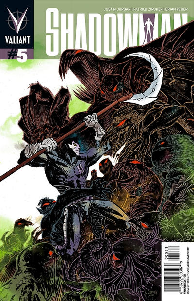 Cover for Shadowman (Valiant Entertainment, 2012 series) #5 [Cover D - Rafael Grampá]