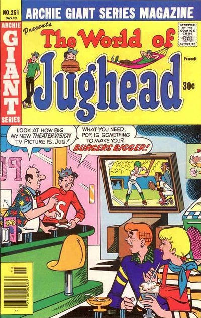 Cover for Archie Giant Series Magazine (Archie, 1954 series) #251