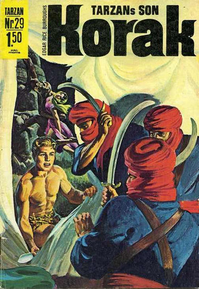 Cover for Korak (Williams Förlags AB, 1966 series) #29