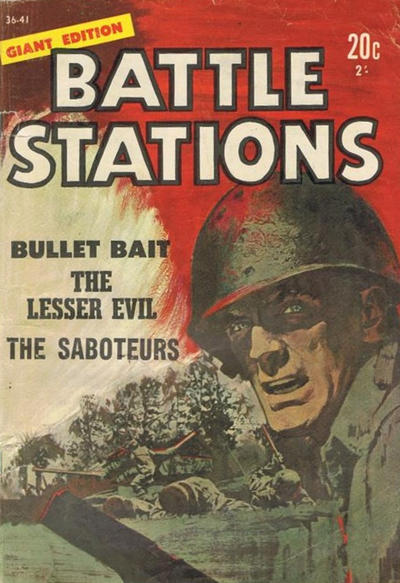 Cover for Battle Stations Giant Edition (Magazine Management, 1966 series) #36-41