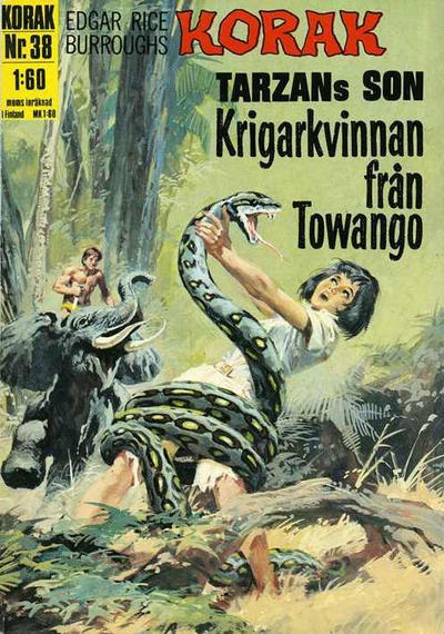 Cover for Korak (Williams Förlags AB, 1966 series) #38