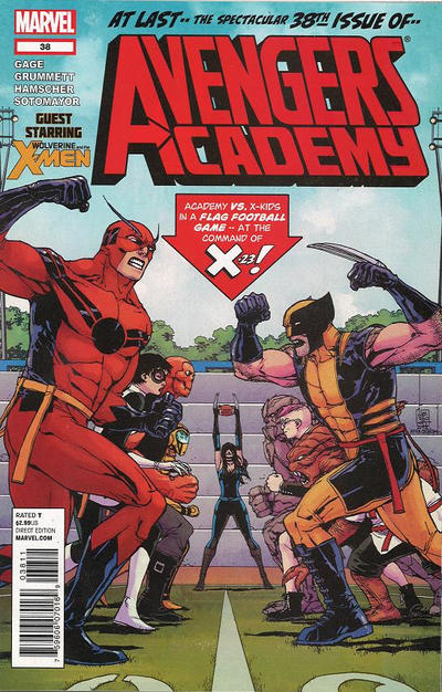 Cover for Avengers Academy (Marvel, 2010 series) #38