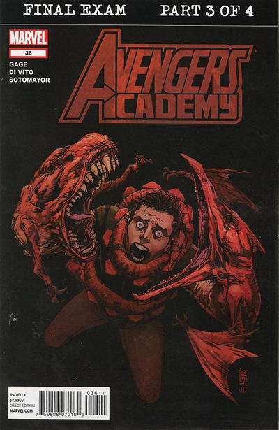 Cover for Avengers Academy (Marvel, 2010 series) #36