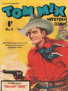 Cover for Tom Mix Western Comic (Cleland, 1948 series) #5