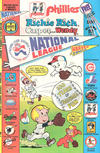 Cover for Richie Rich, Casper and Wendy -- National League (Harvey, 1976 series) #1 [Philadelphia Phillies Cover]