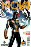 Cover for Nova (Marvel, 2013 series) #1 [Forbidden Planet London Super Con Exclusive by Adi Granov]