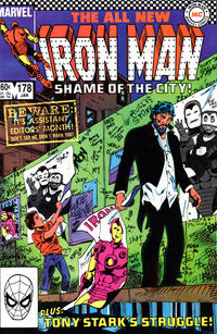 Cover for Iron Man (Marvel, 1968 series) #178 [Direct]
